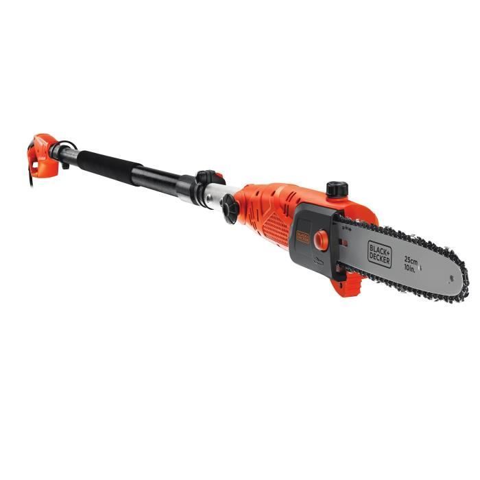 BLACK+DECKER PS7525-QS Elektrische snoeischaar op steel - 800W - 25cm - Uitschuifbare steel tot 2,44m