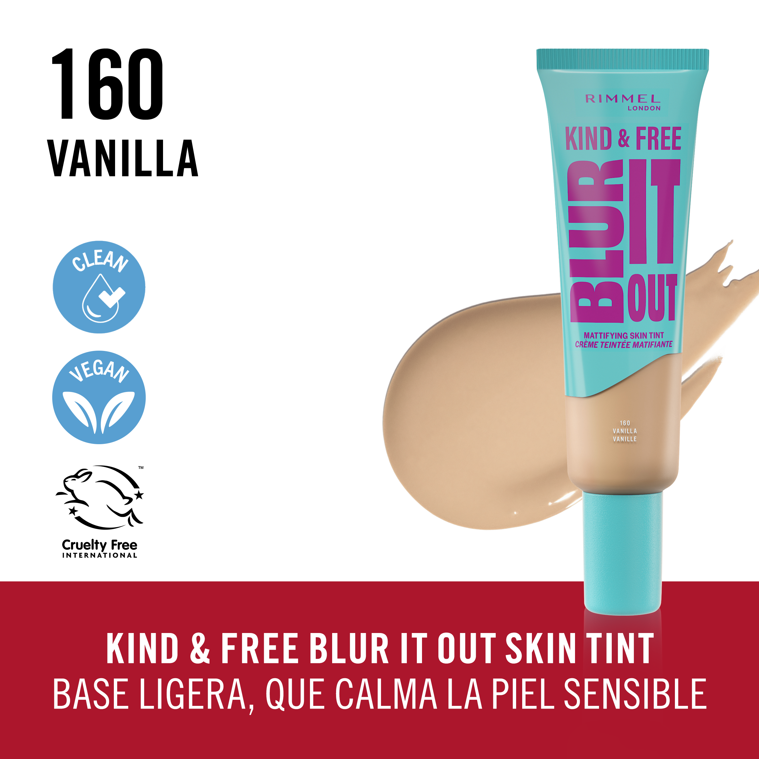 Zmatňujúci make-up Kind & Free Blur It Out Make-upy