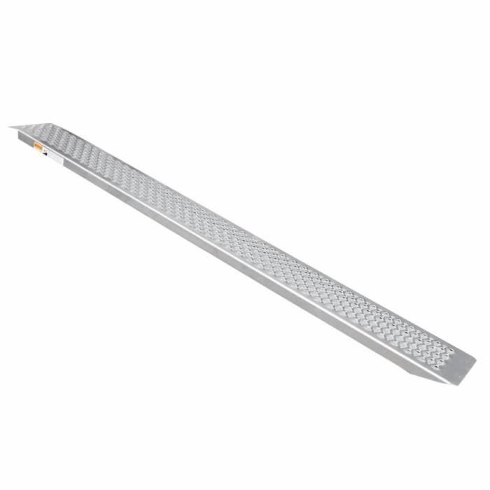 Rampa para motocicletas/quads/bicicletas eléctricas - P2R - Aluminio R1 - Longitud 2,00 m - Ancho 21,5 cm - Capacidad 400 kg