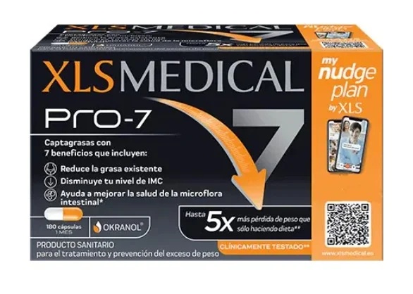 XLS XL-S Medical Pro 7 180 capsules 7 effets en 1