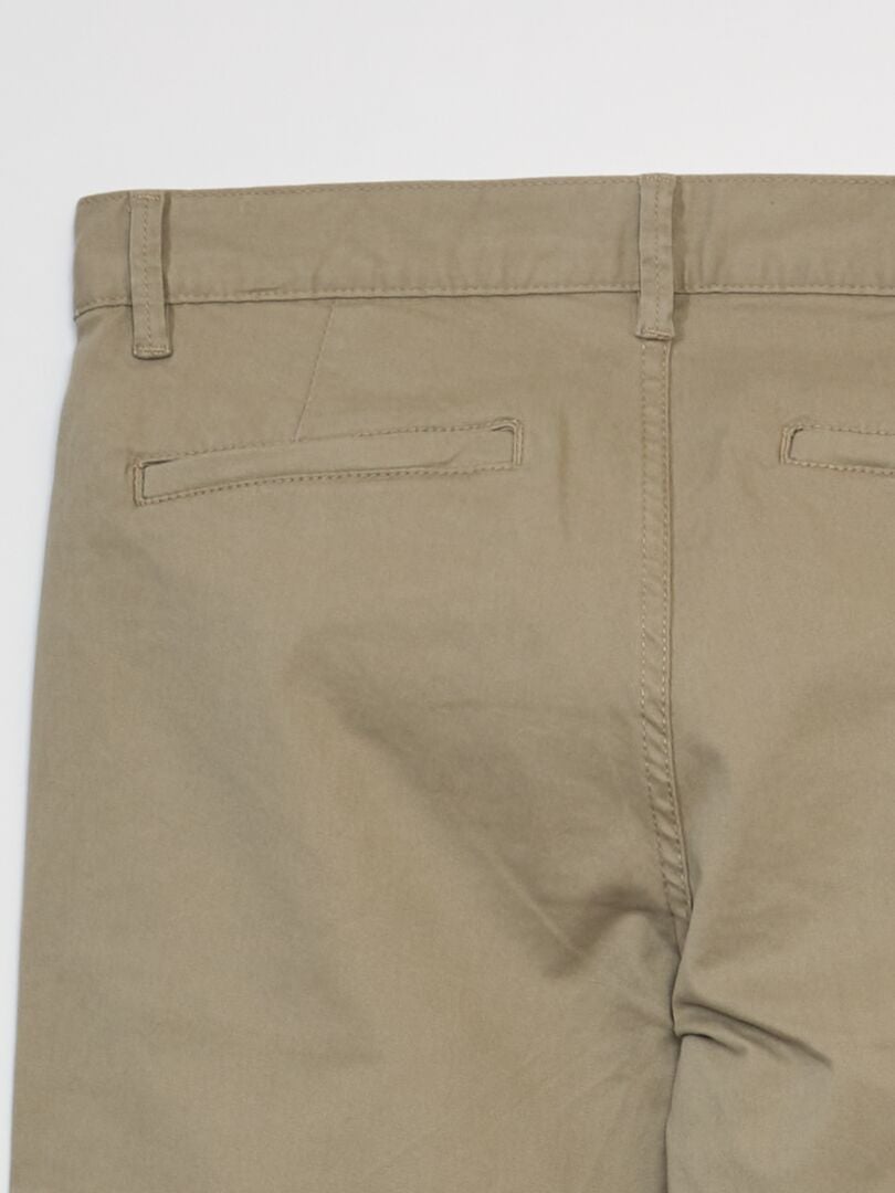 Calça Chino Slim Fit L30 - BEGE
