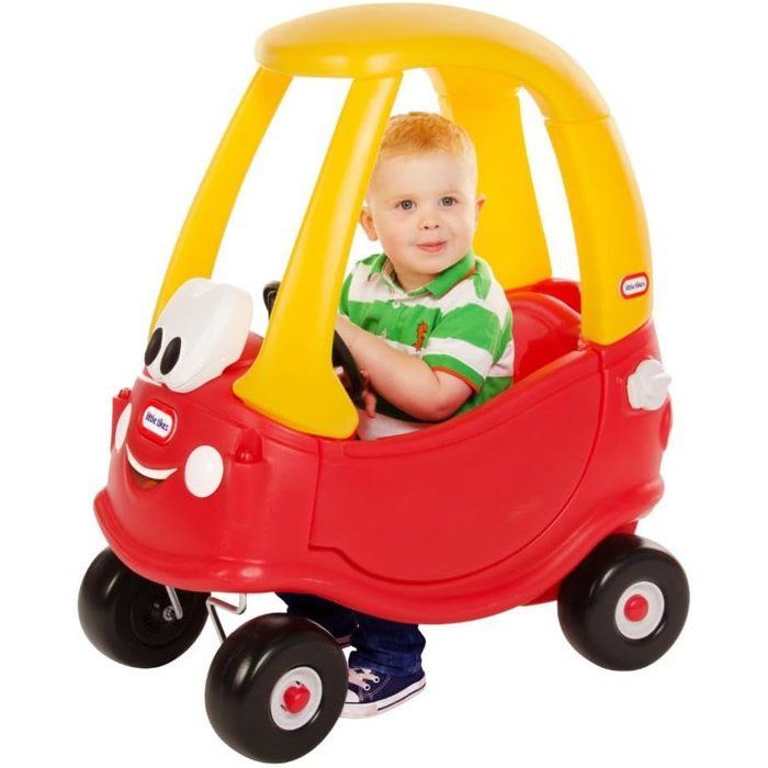 Cozy Coupe® - Little Tikes - Red - Children's car - Removable doors, horn and floor - From 18 months