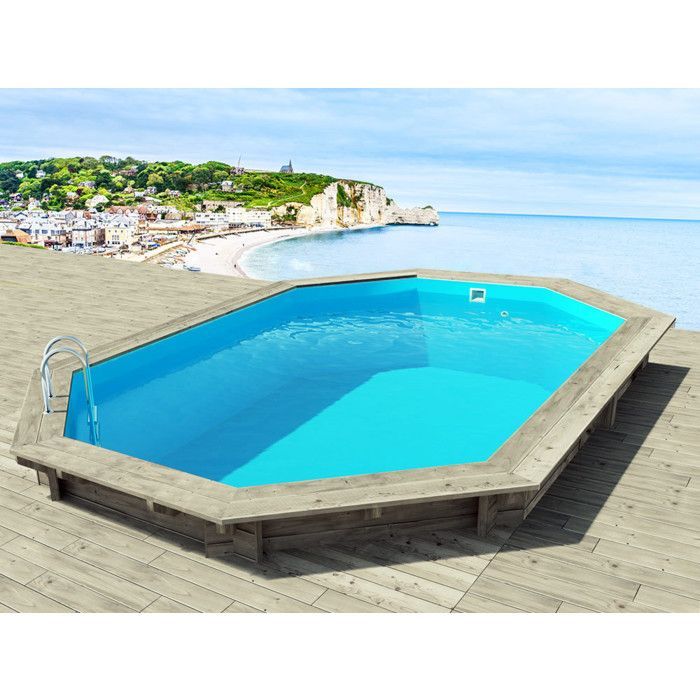 Piscina in legno 