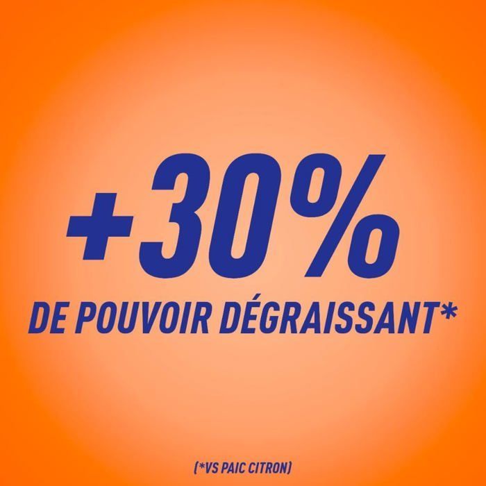 Paic Liquide Vaisselle Excel – Nettoie - Dégraisse – 500ml – Lot de 6