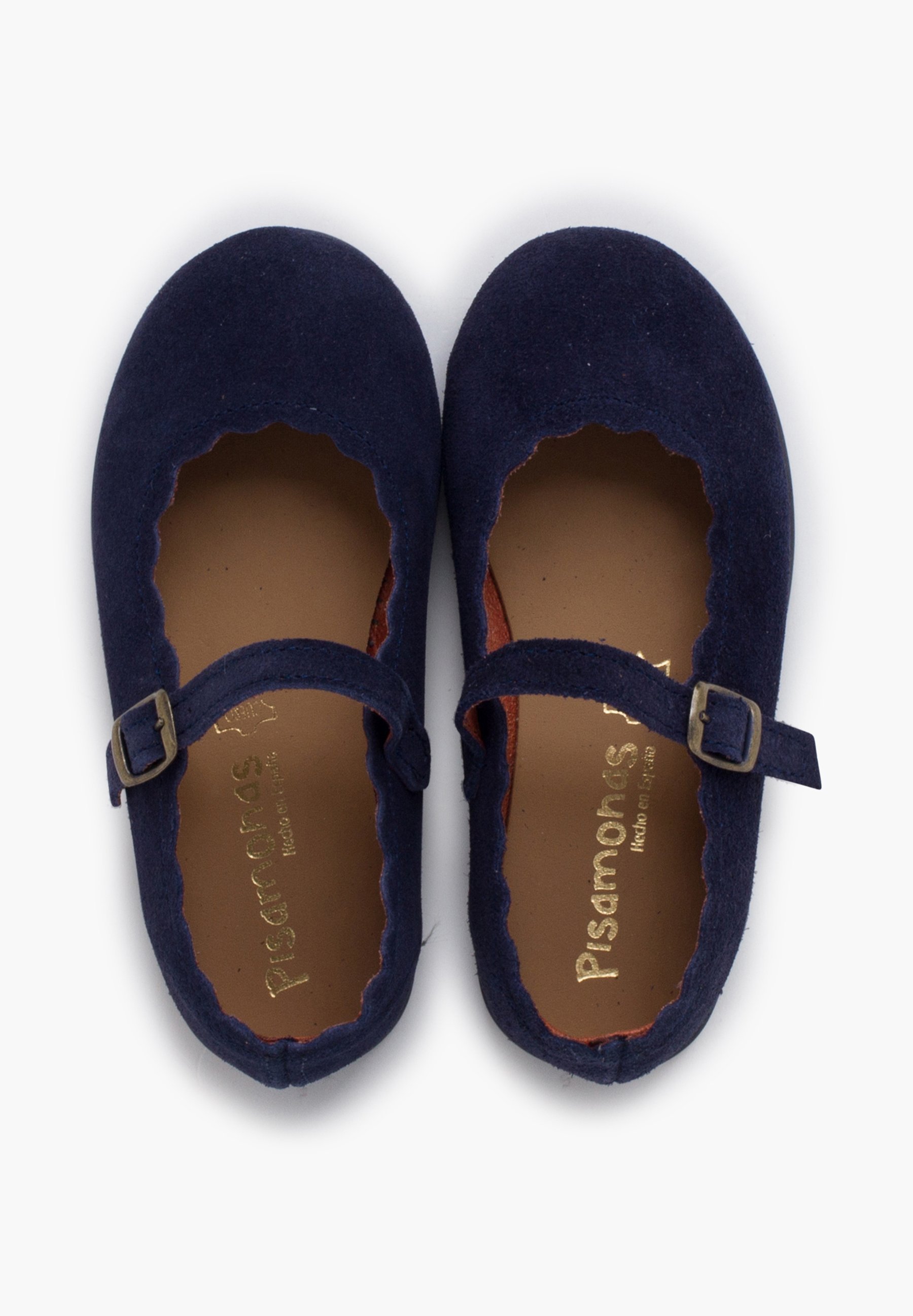 Pisamonas MERCEDITAS ONDAS BUCKLE - Babyschoentjes - navy blue