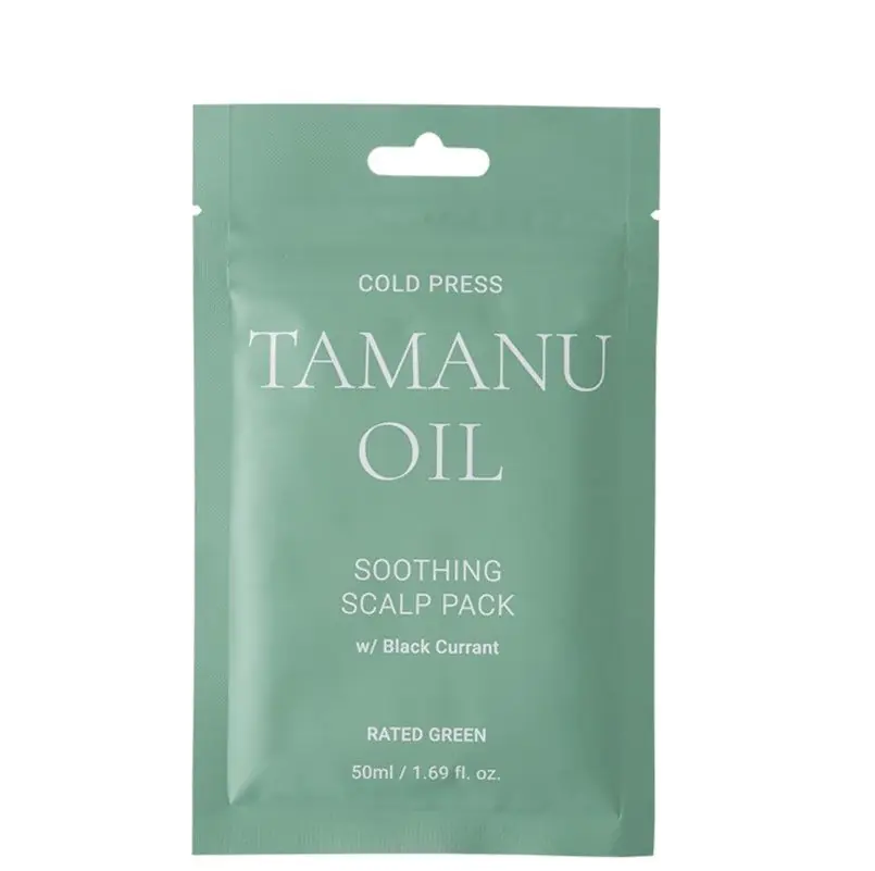Rated Green Tamanu Kuracja łagodząca skórę głowy z olejem tamanu i czarną porzeczką 50 ml