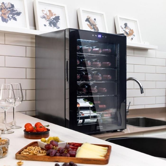 Cecotec Bolero GrandSommelier 2050 Black Compressor Wine Cellar