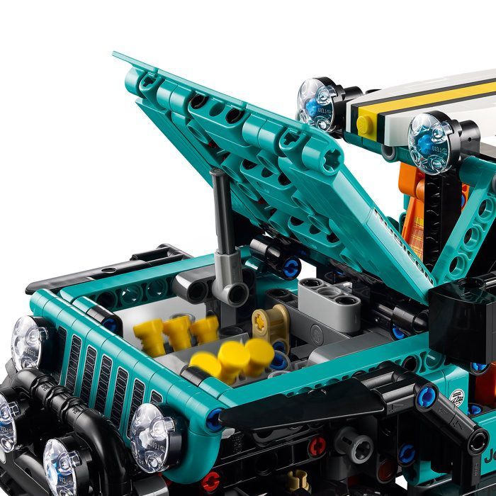 LEGO Technic 42227 Jeep Wrangler Rubicon SUV - Bouwspeelgoed voor kinderen vanaf 10 jaar - Cadeau