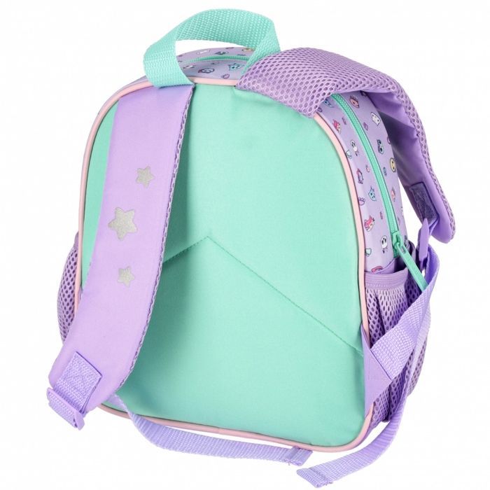 Mochila pequeña Gabby's Dollhouse para niñas, mochila para jardín de infancia, mochila de viaje con reflectores 26x23x9cm
