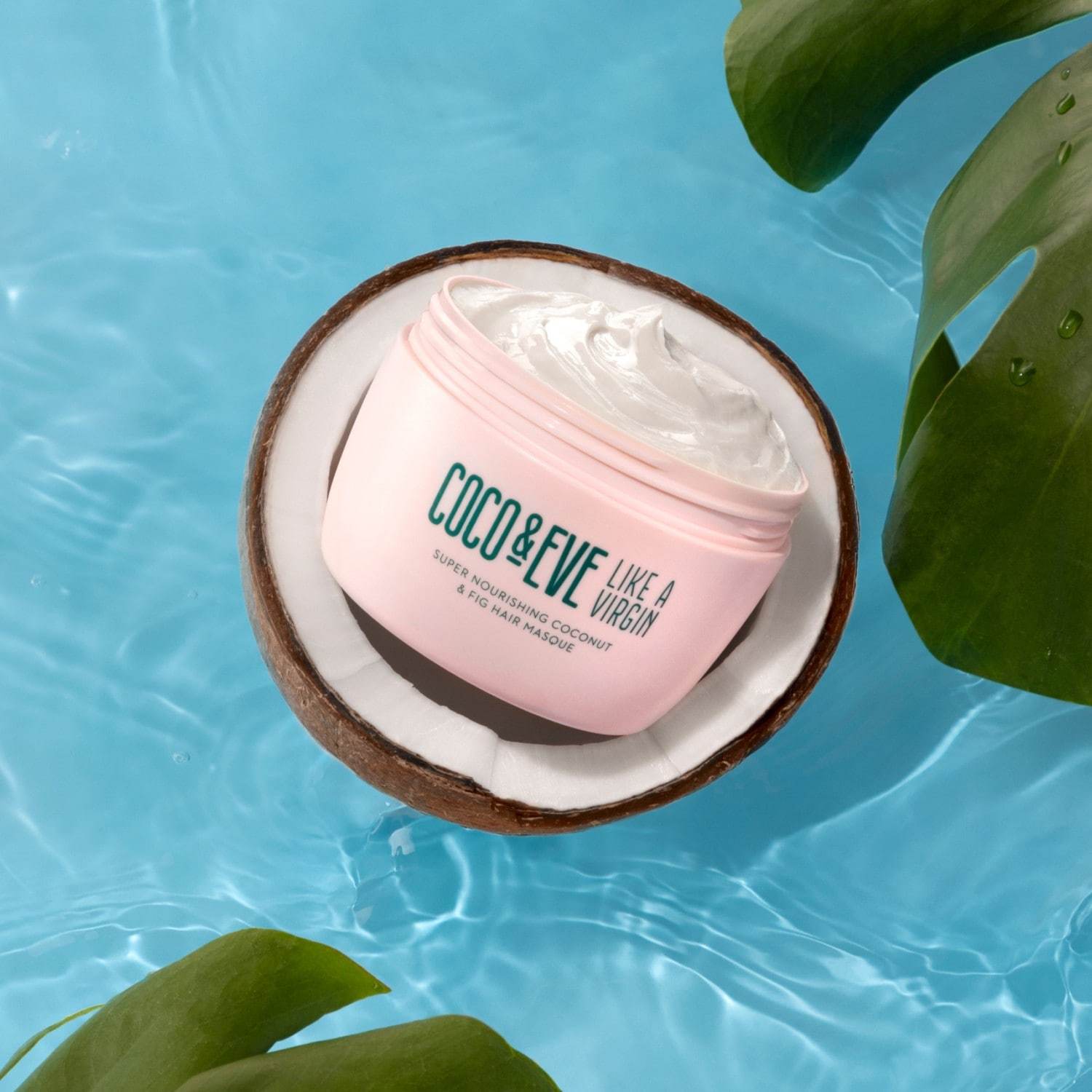 „Coco & Eve“ plaukų kaukė „Kaip mergelė“ – itin maitinanti kokosų ir figų plaukų kaukė – 60 ml