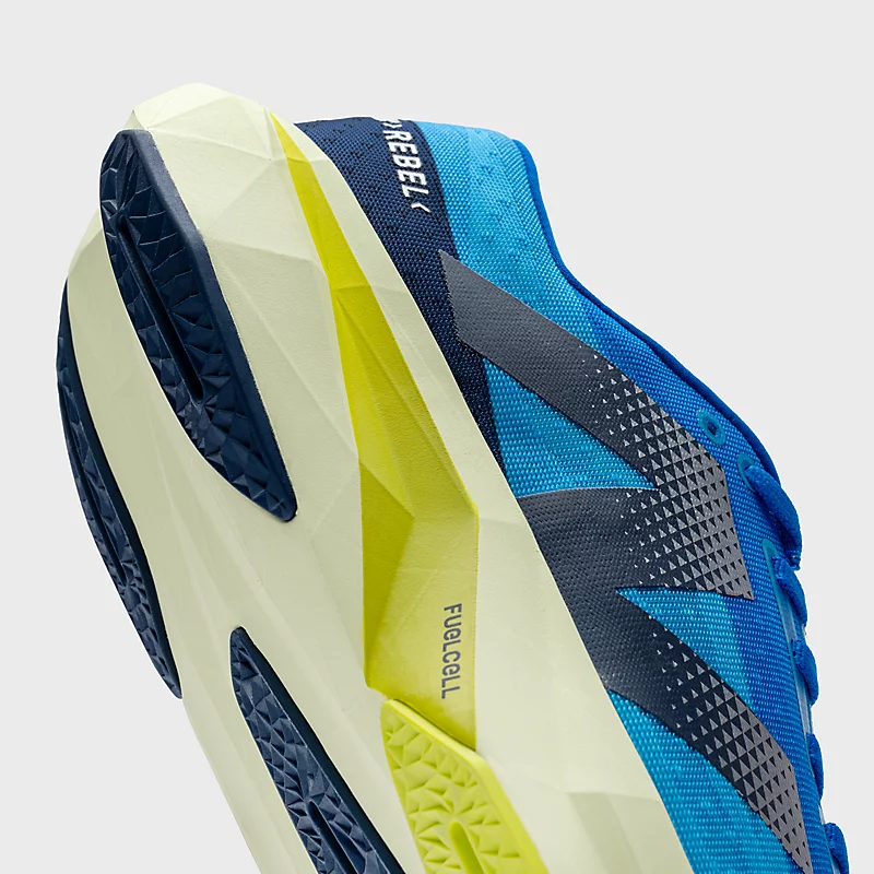 Damskie buty FuelCell Rebel v4 – Spice Blue från Limelight och Blue Oasis