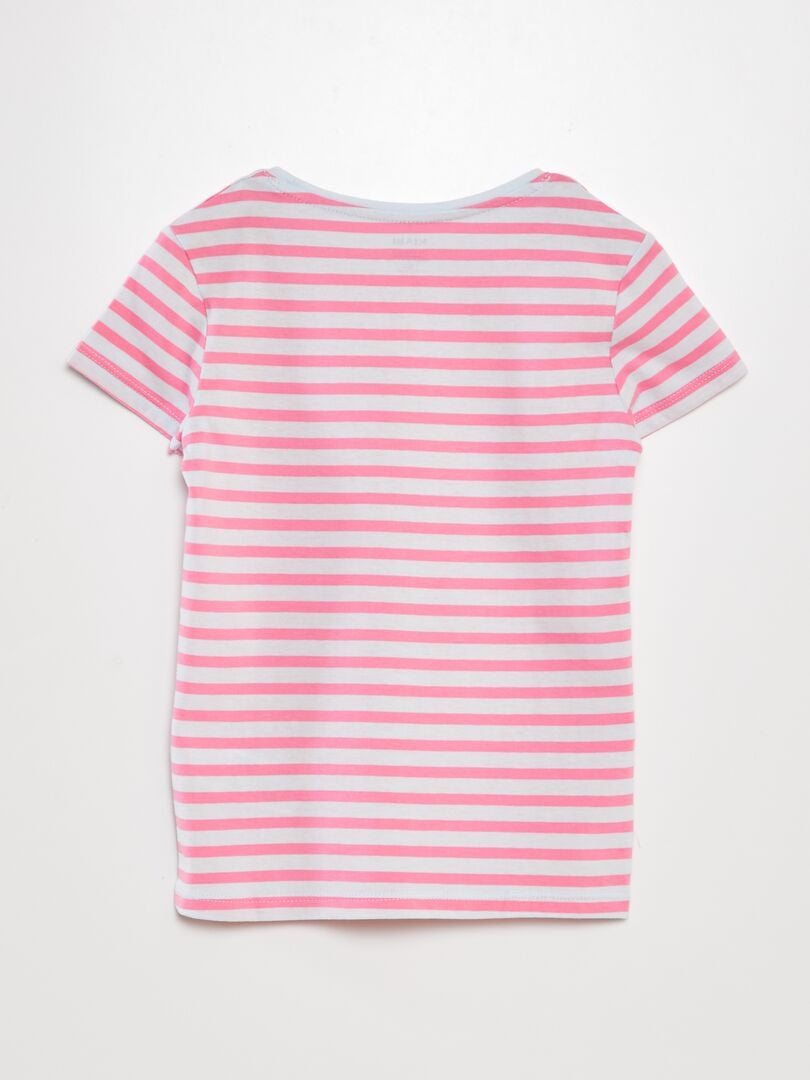 Camiseta con estampado marinero - AZUL
