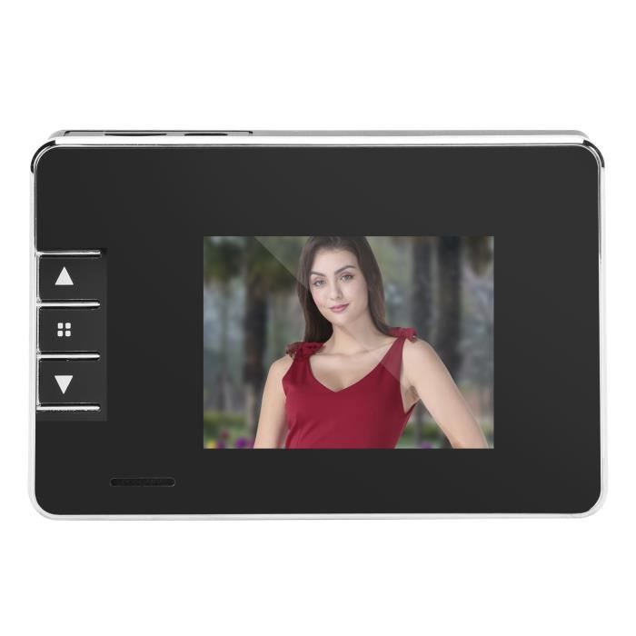 Campainha Inteligente EBTOOLS, Campainha de Vídeo Inteligente, Tela LCD TFT de 3 polegadas, Câmera de Visão Noturna Infravermelha