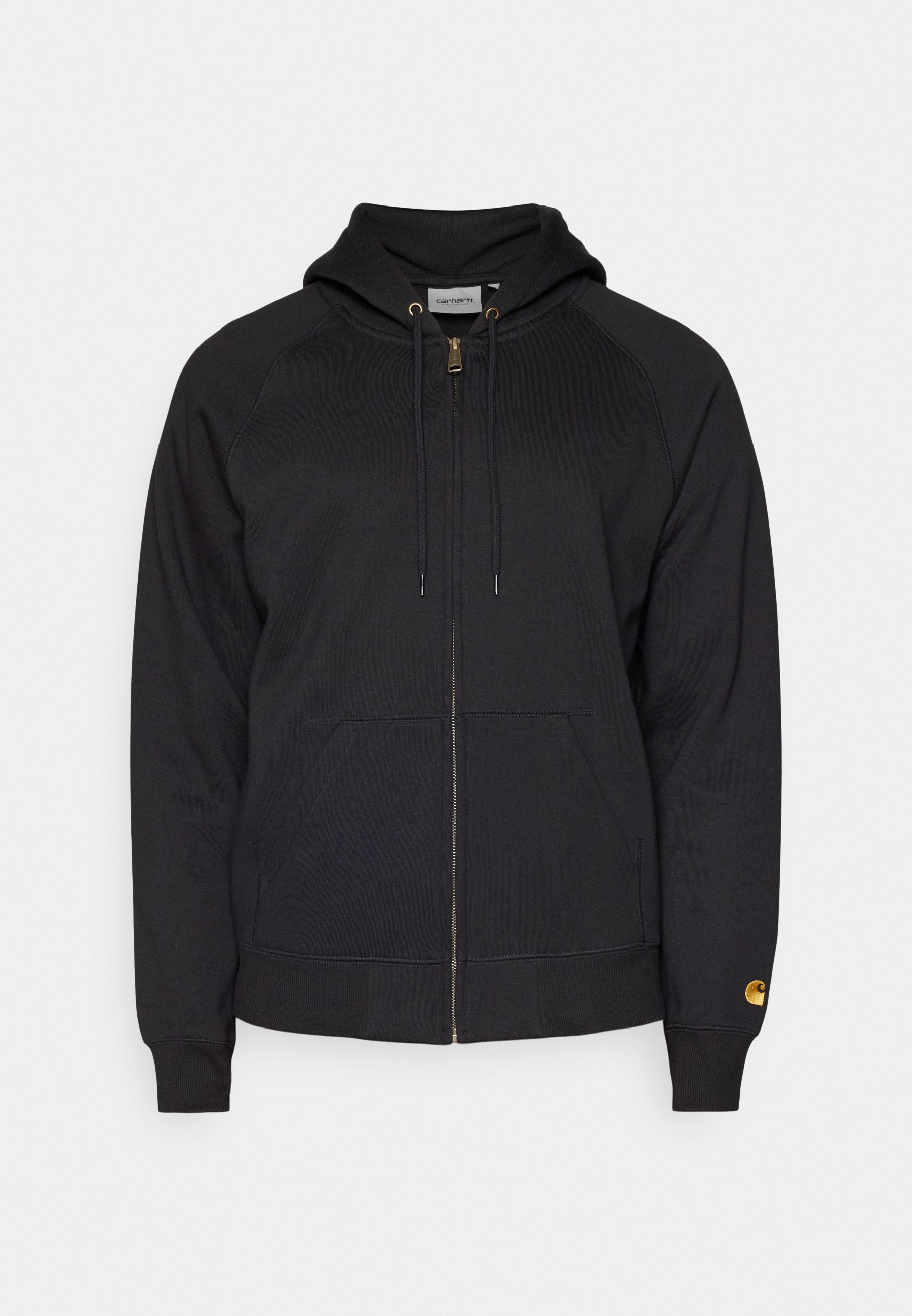 Carhartt WIP HOODED CHASE JACKET - Kapucnis pulóver - fekete/arany