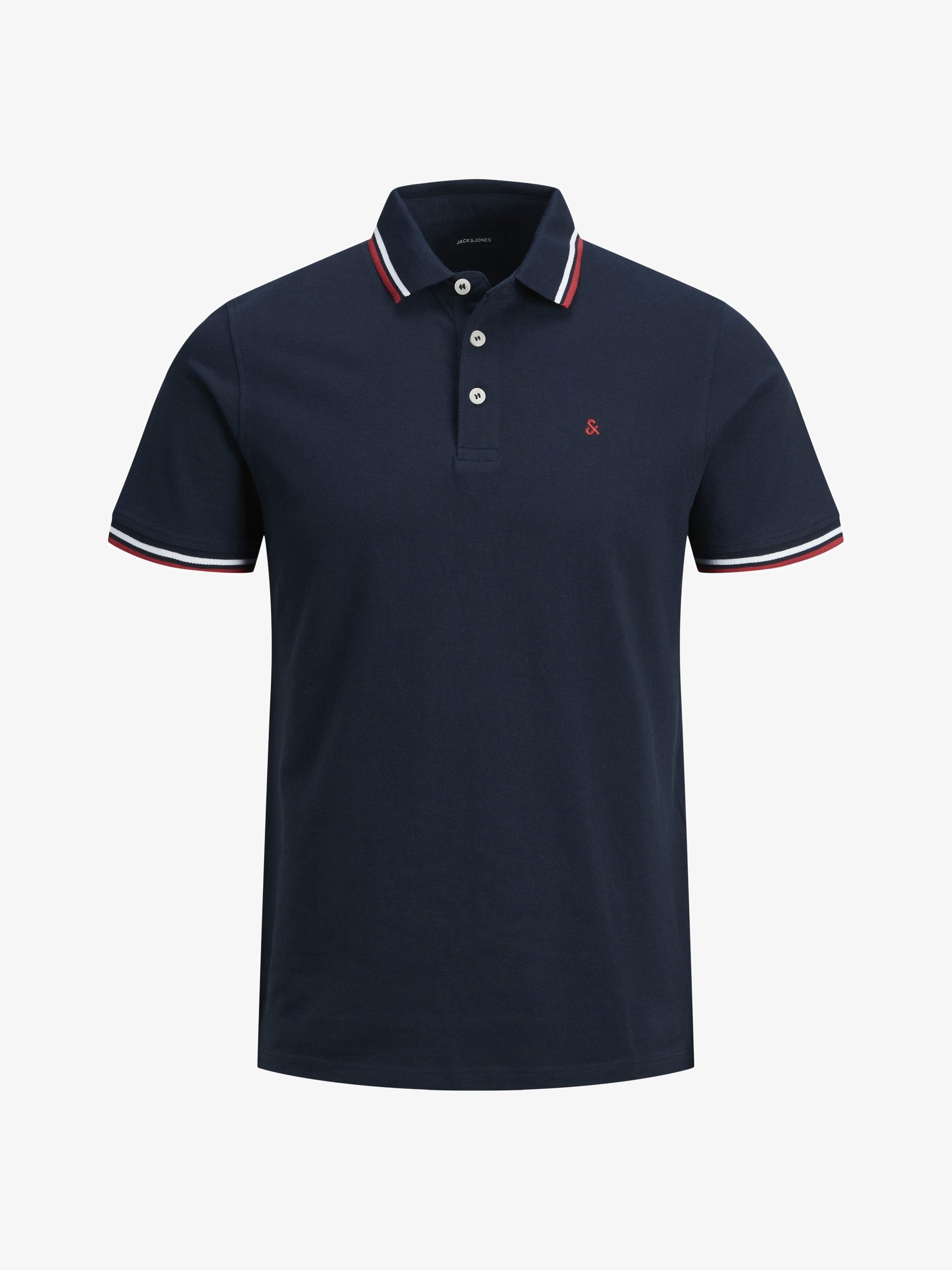 Jack & Jones JJEPAULOS SS NOOS - Poloshirt - marineblauwe blazer