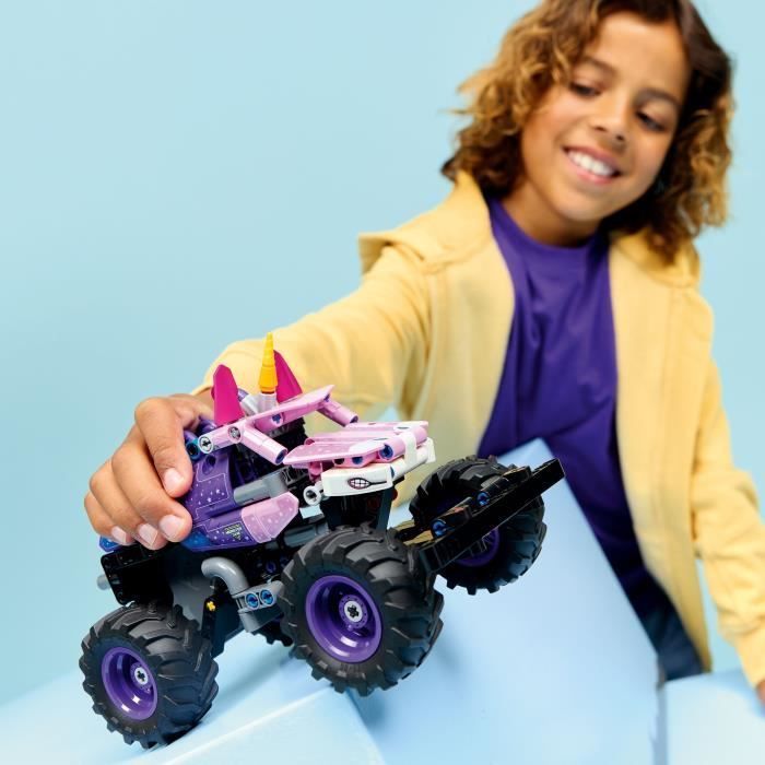 LEGO Technic 42220 Monster Jam Sparkle Smash à Rétrofriction - Jouet Camion dès 7 ans