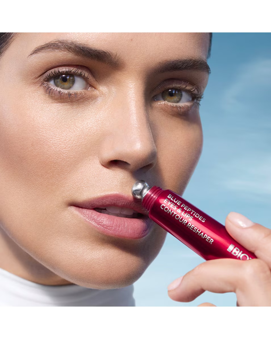 BIOTHERM Peptide albastre remodelează ochii și buzele – efect de lifting și sculptare