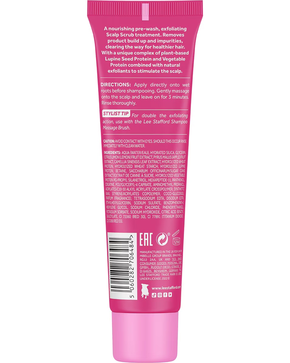 Exfoliant pentru scalp Lee Stafford Grow It Longer