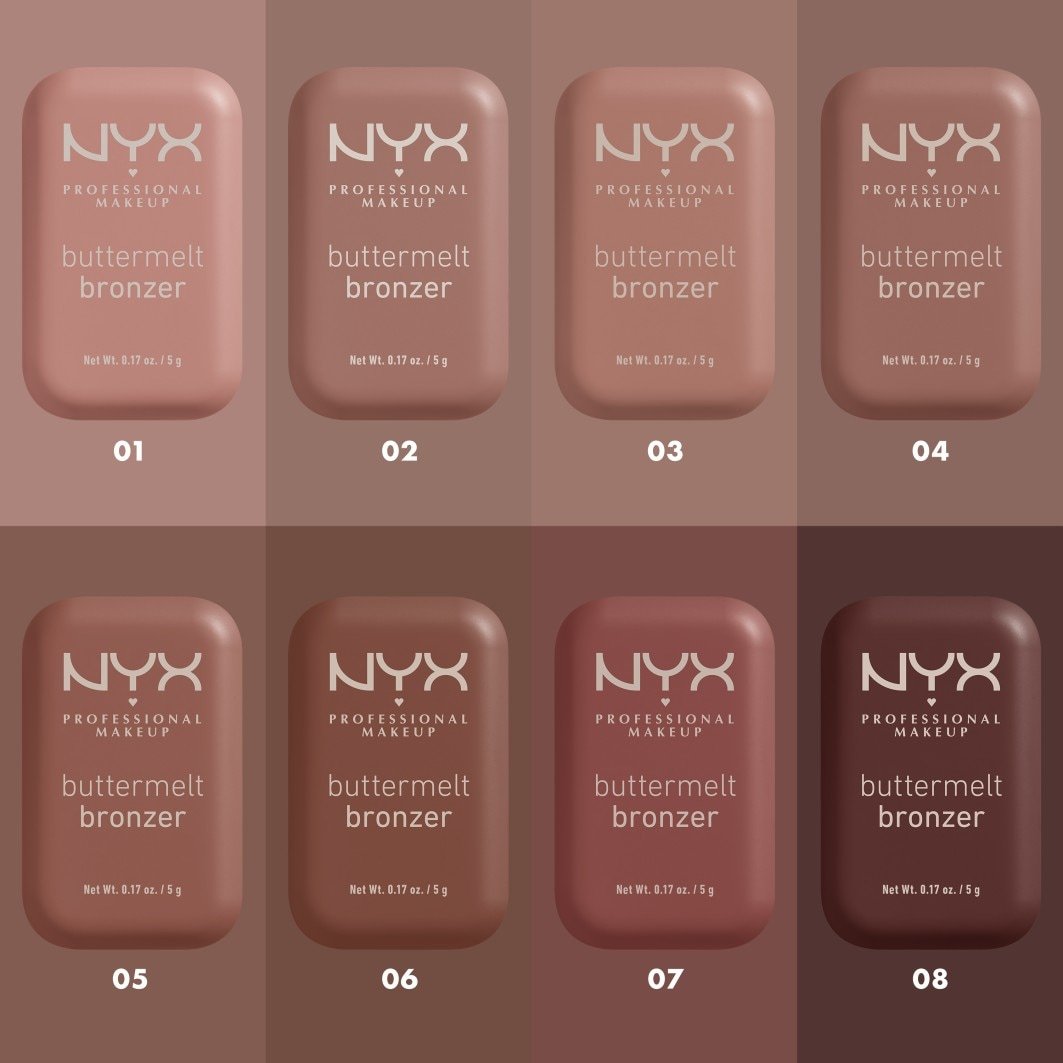 NYX Professional Makeup Bronzer Buttermelt bronzer - 5 g