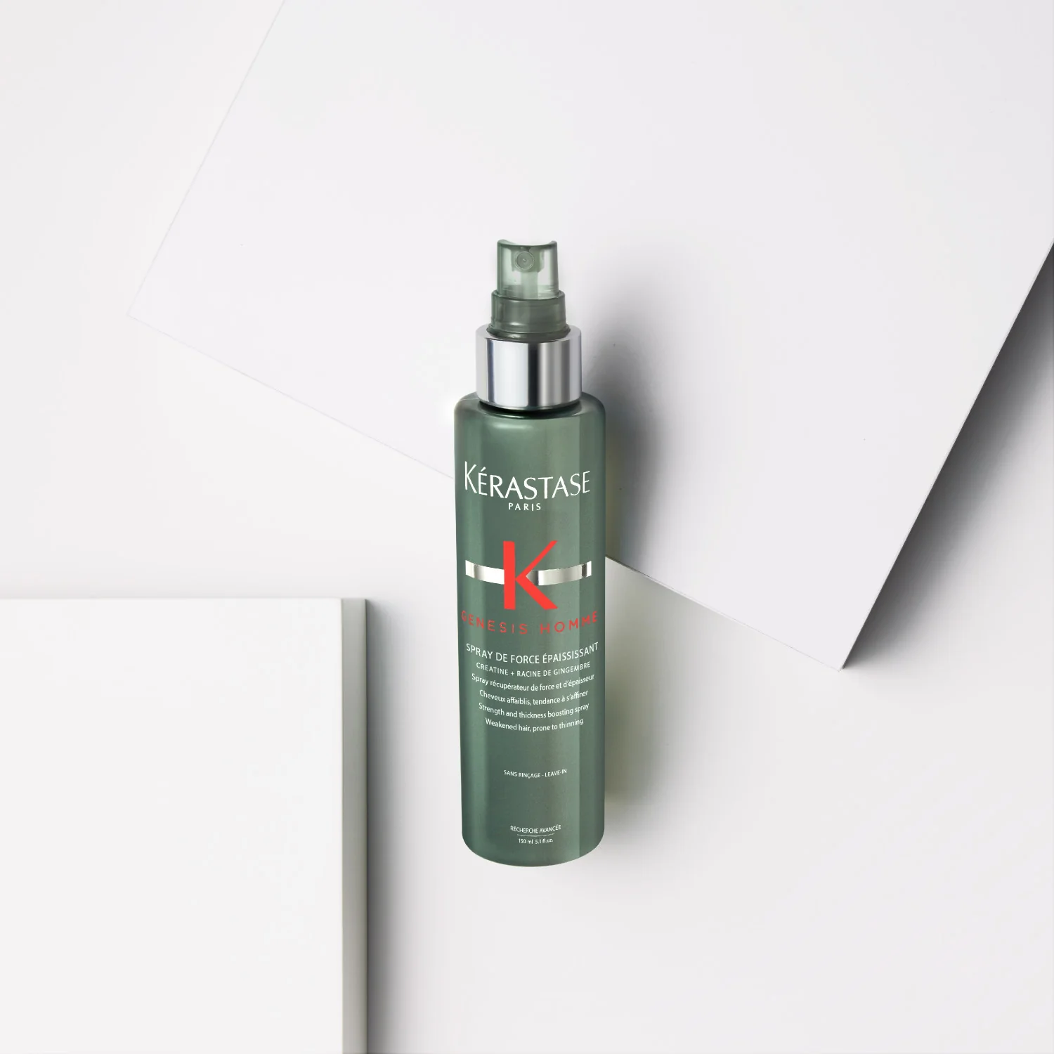Genesis Homme Spray De Force Épaississant - Spray Capelli, Trattamento per Capelli