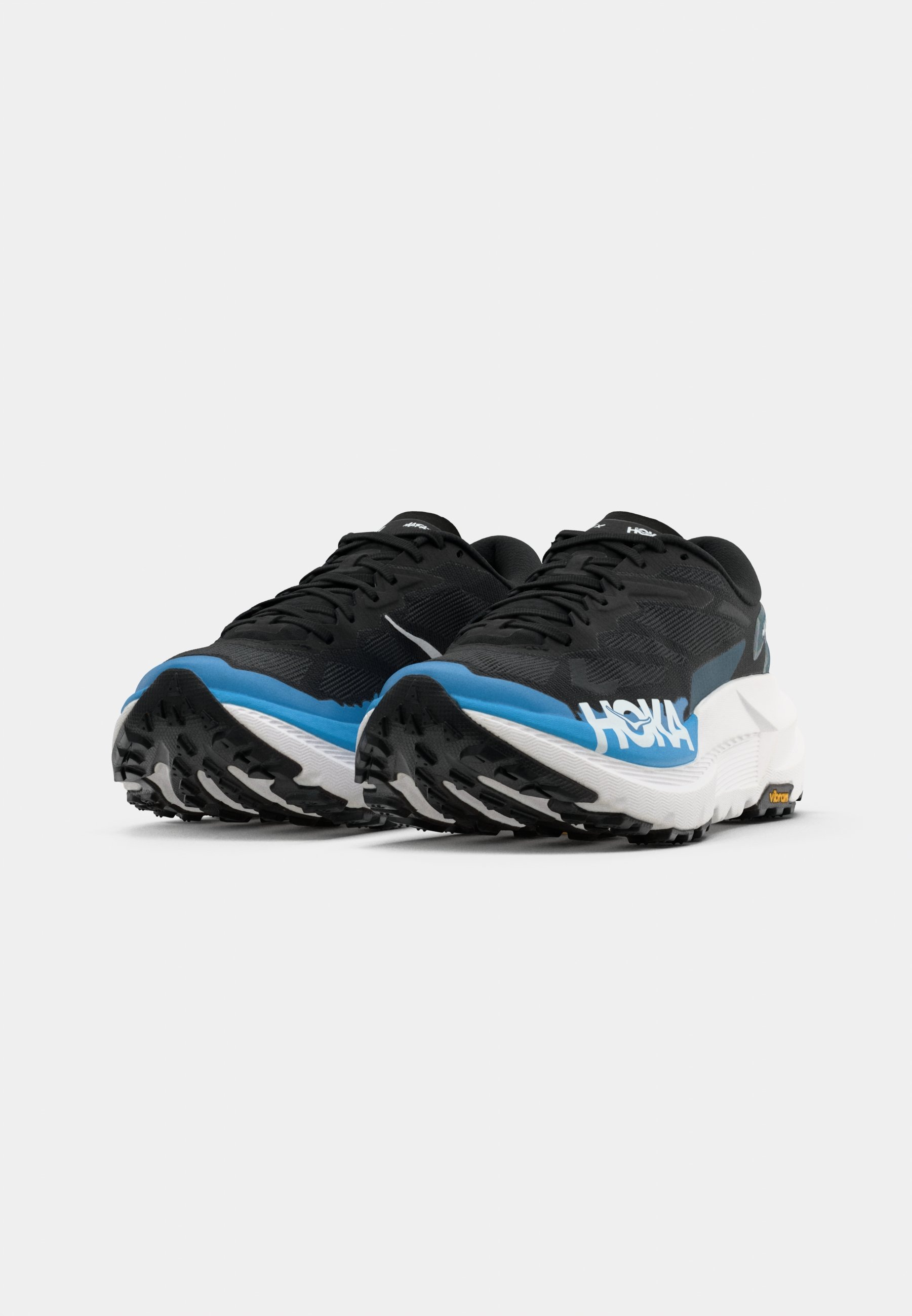 HOKA MAFATE X - Trailrunning schoenen - zwart/hemelsblauw