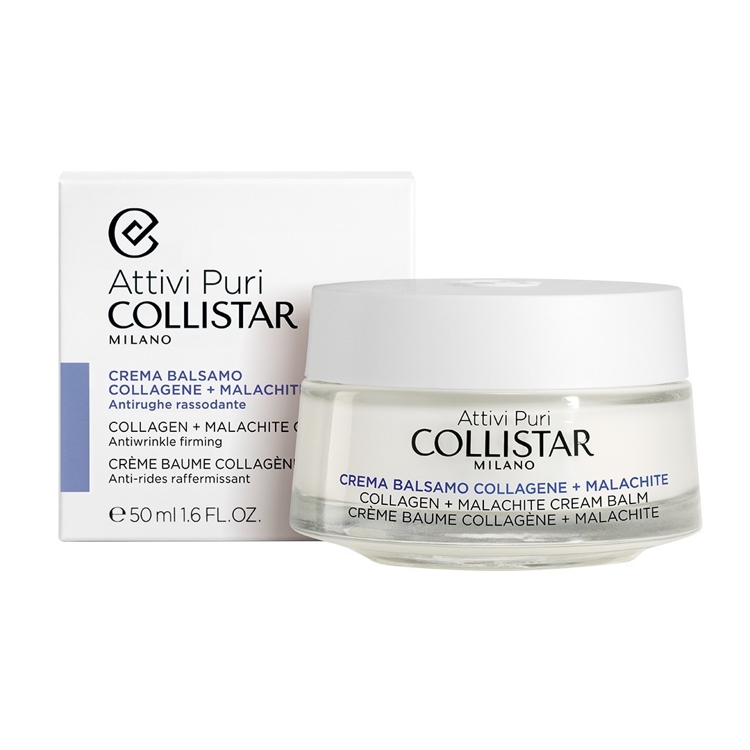 Collistar krema za njegu protiv starenja Attivi Puri kolagen + malahit krem balzam - 50 ml