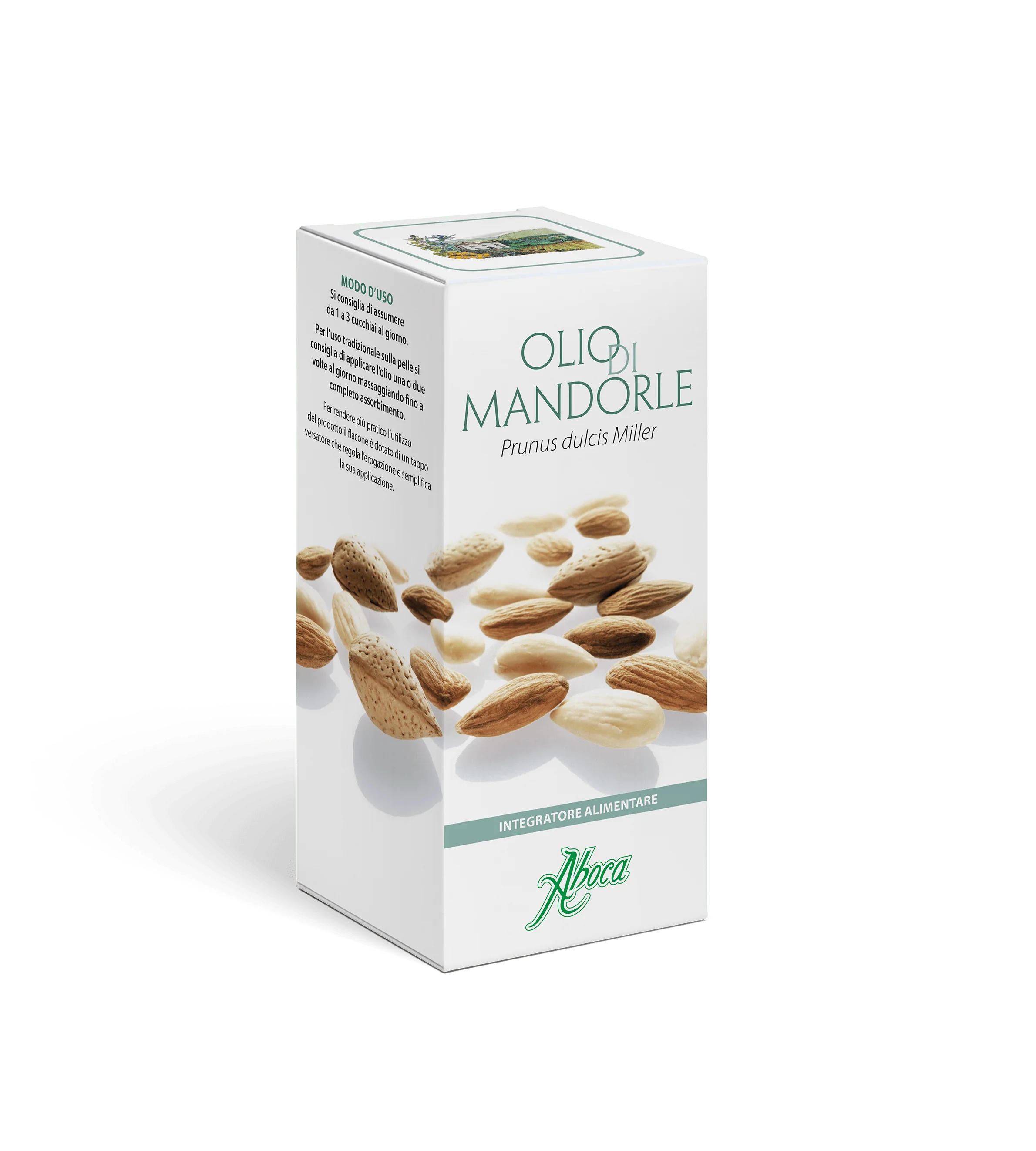 Óleo de Amêndoas Doces ABOCA 100 ml Suplemento Amaciante