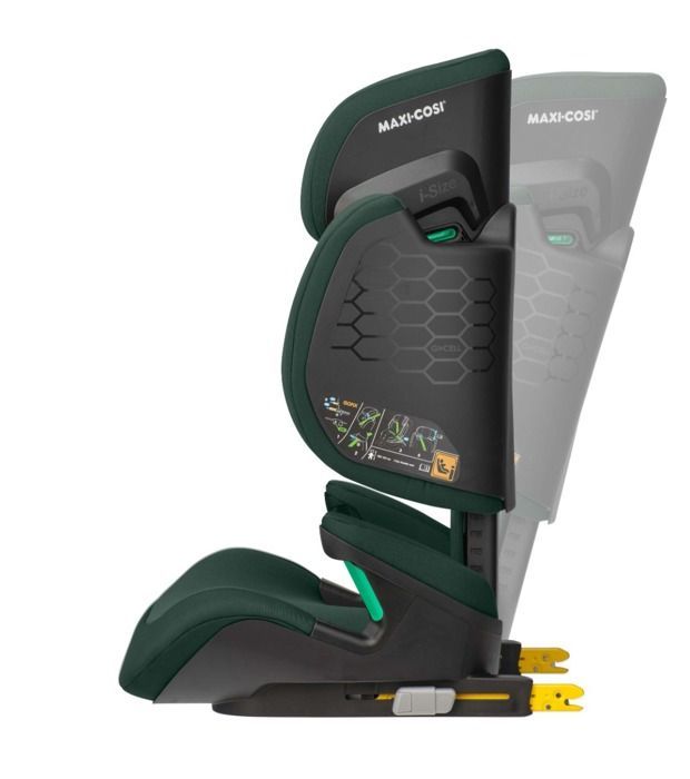MAXI-COSI Siège Auto Rodifix R I-Size, Groupe 2/3, Inclinable, Isofix, Authentic Green