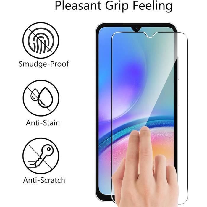 Pellicola protettiva in vetro temperato per Samsung Galaxy A35 5G - Installazione semplice, resistente ai graffi, confezione da 2