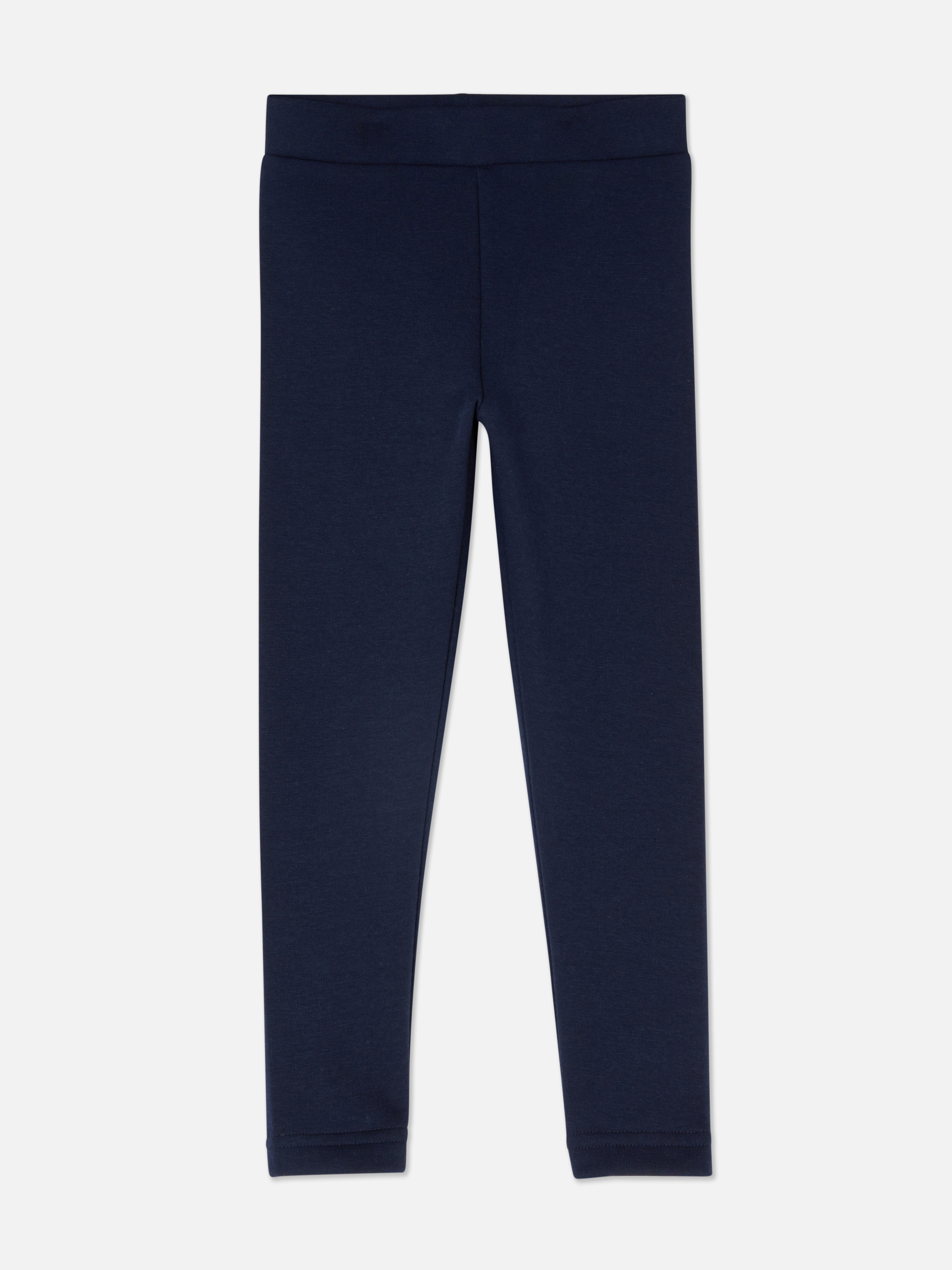 Leggings mit weichem Futter Eine Basic-Leggings mit elastischem Bund und weichem Futter