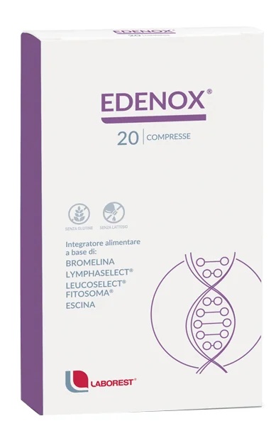 LABOREST Edenox prehransko dopolnilo za mikrocirkulacijo 20 tablet z rastlinskimi izvlečki
