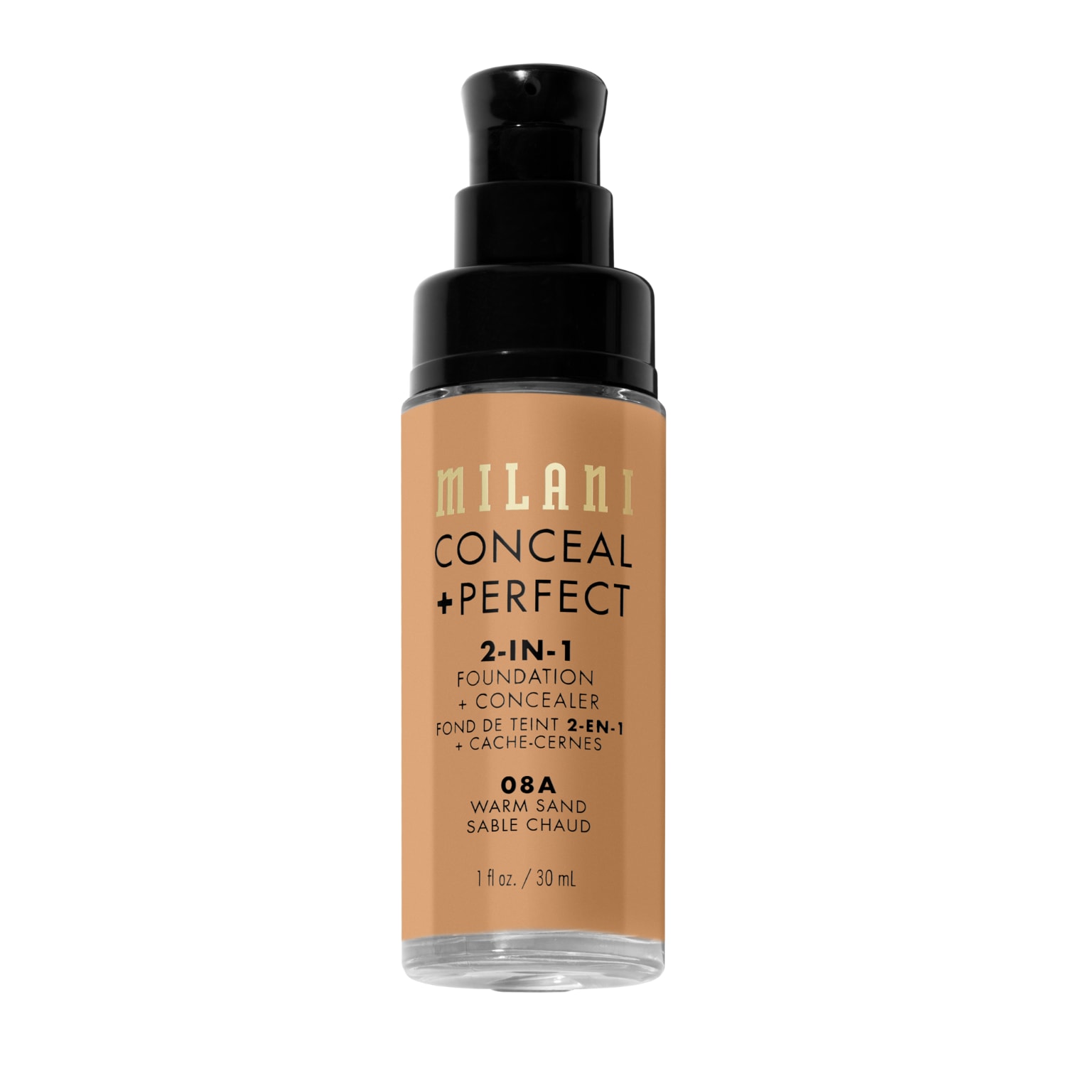 Milani Foundation 2-in-1 peitevoide + - 30 ml