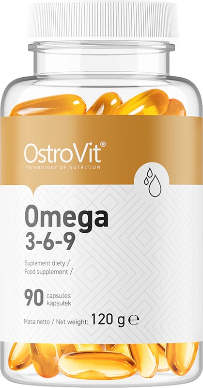 OstroVit Omega 3-6-9 prehransko dopolnilo, ki podpira pravilno delovanje telesa
