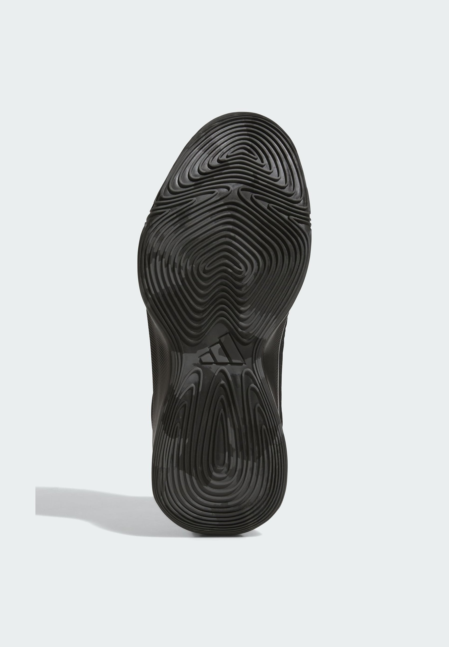 adidas Performance INITIATION - Scarpe da basket - nero ferro grigio metallizzato cinque