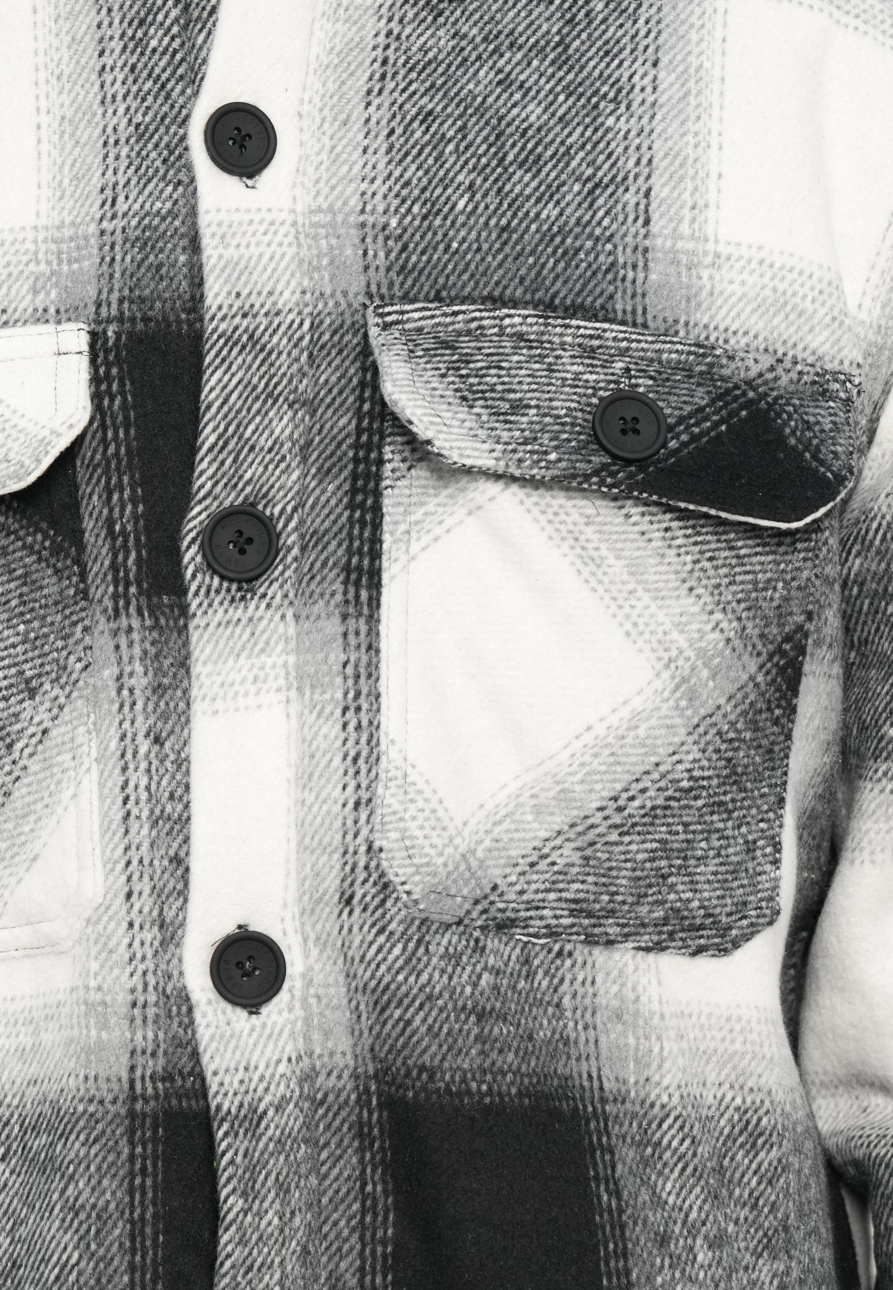 Chemise IAN OVERSHIRT Redefined Rebel - noire