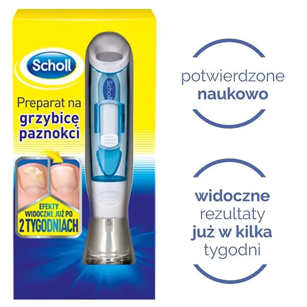 Scholl Fungal Nail Treatment, Preparat przeciwgrzybiczy do paznokci