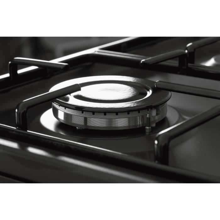 Cocina de gas OCEANIC OCEACG50GB - 4 quemadores - 49,8 x 61 x 86 cm - Negra