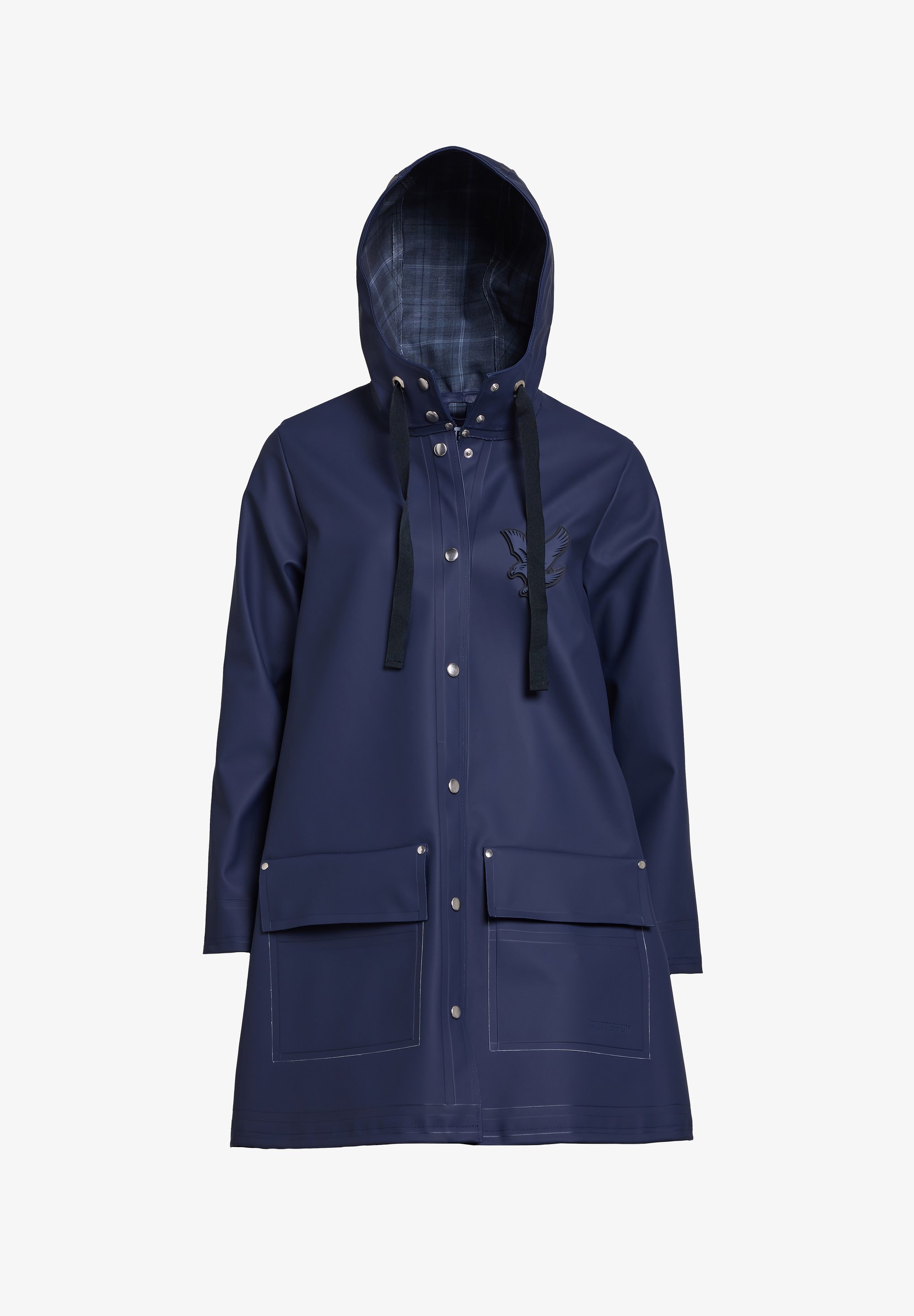 Stutterheim STUTTERHEIM X LYLE & SCOTT JACKE - Wasserdichte Jacke - Marineblau