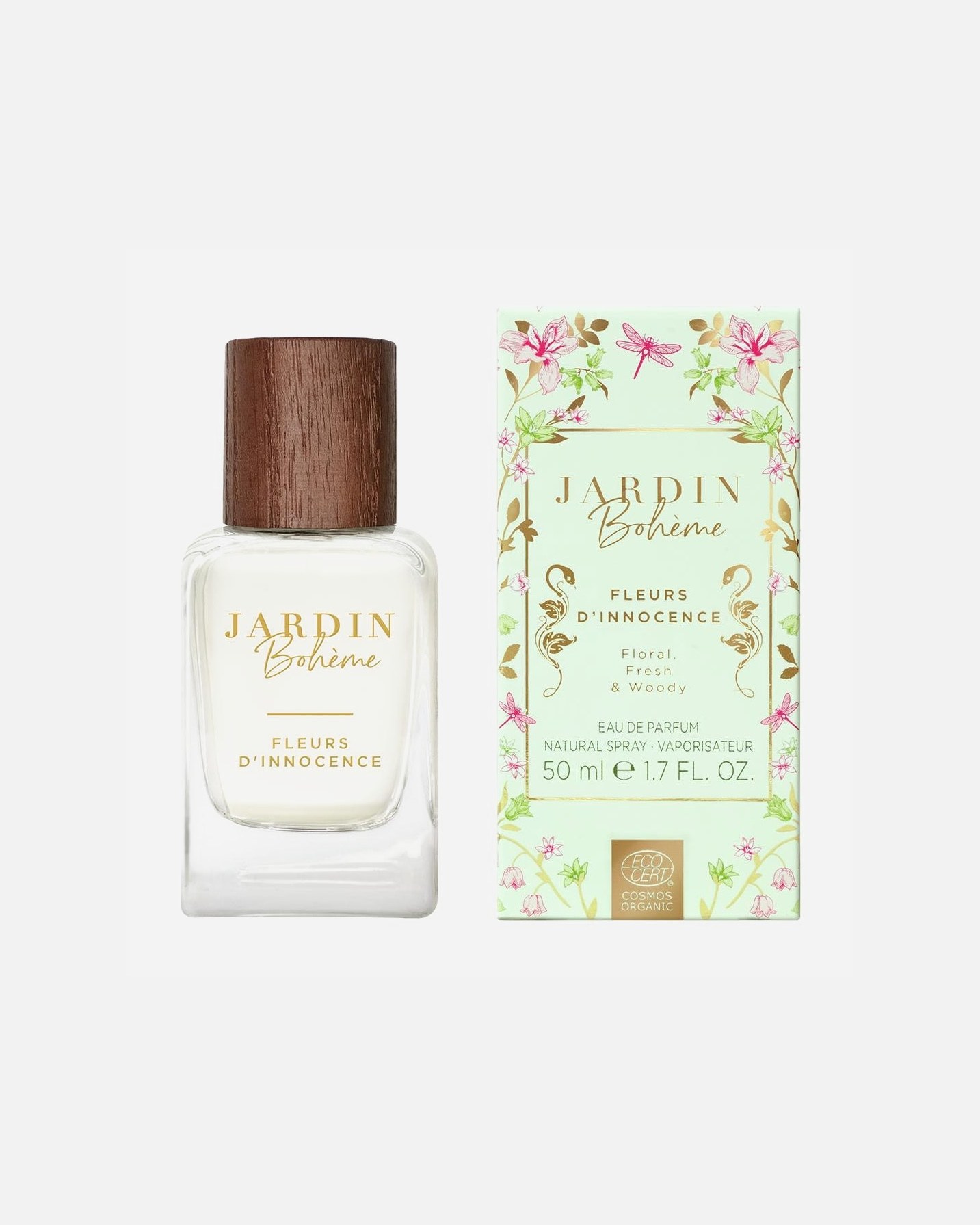 Parfumovaná voda Jardin Bohème Natural Fragrances Fleurs D'Innocence Parfumovaná voda - 50 ml