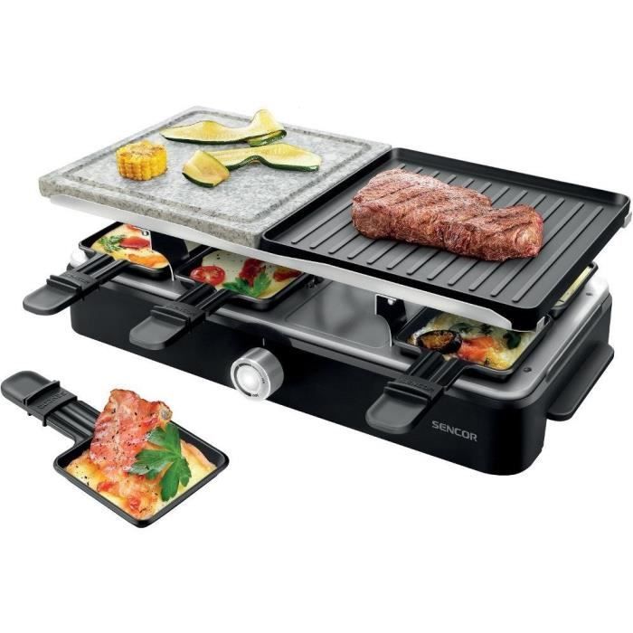 Grelha para raclette - Sencor - SBG 0260BK