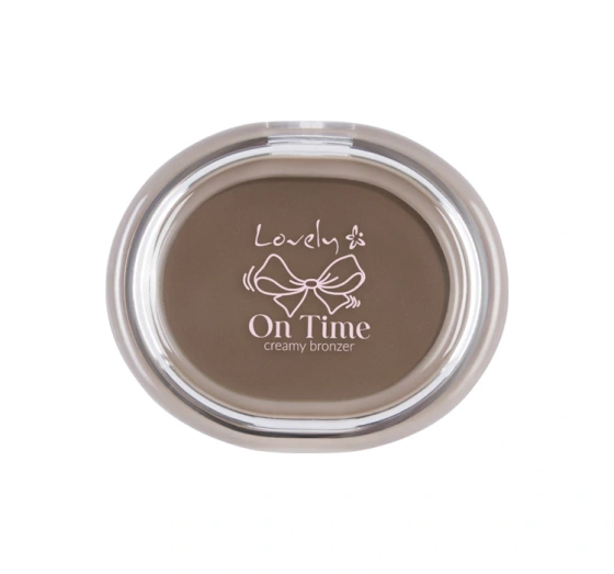 Lovely On Time kremowy bronzer do twarzy 01 2,1 g