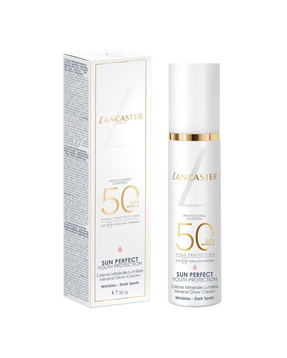 Cremă minerală LANCASTER Sun Perfect Strălucire SPF50