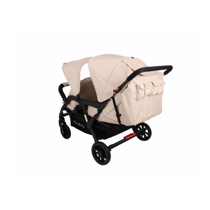 Poussette 4 places Lidoo Lite Beige Sand