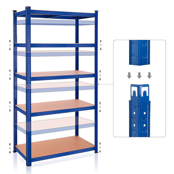 Μονάδα ραφιών βαρέως τύπου (GLR050Q01) έως 800 kg