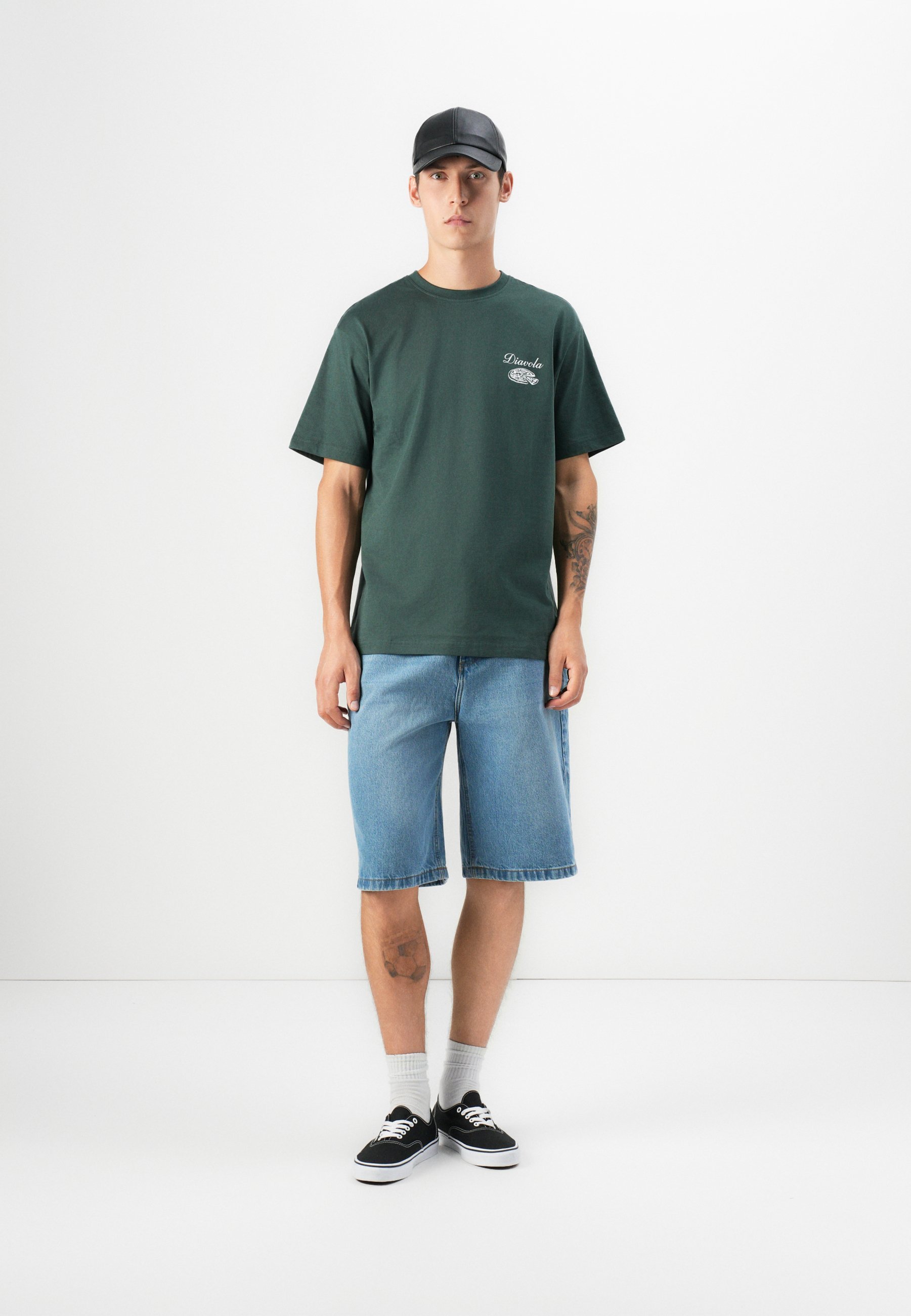 Only & Sons ONSFRED OSTERIA T-shirt - T-shirt met print - donkerste spar
