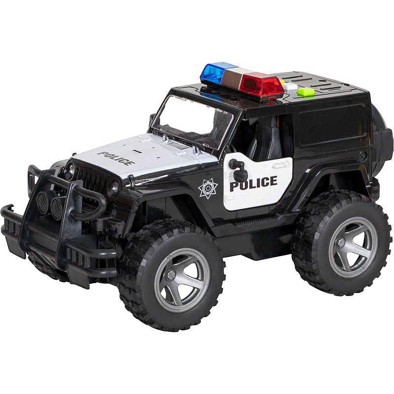 FunToys polisbil storlek 1:16 självkörande