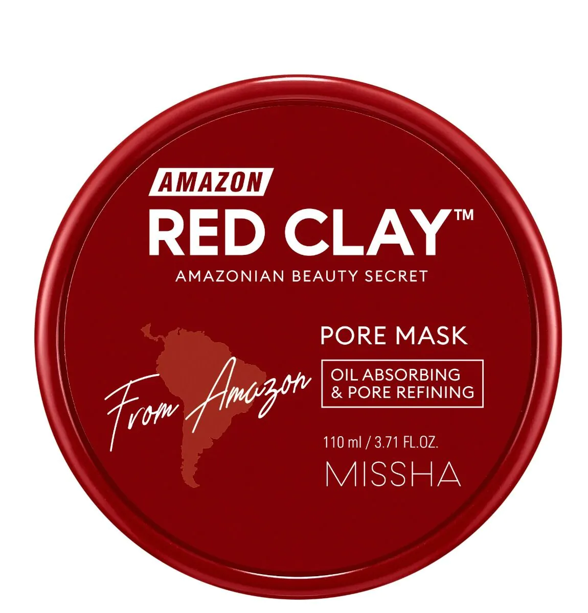 Missha Amazon Red Clay Pore Maseczka do twarzy