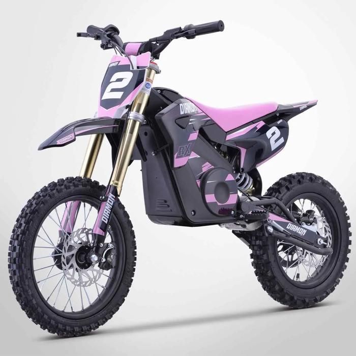 Kinder-Elektromotorrad 2000W / ORION 2000W Motocross-Bike / 14/12 / Pink