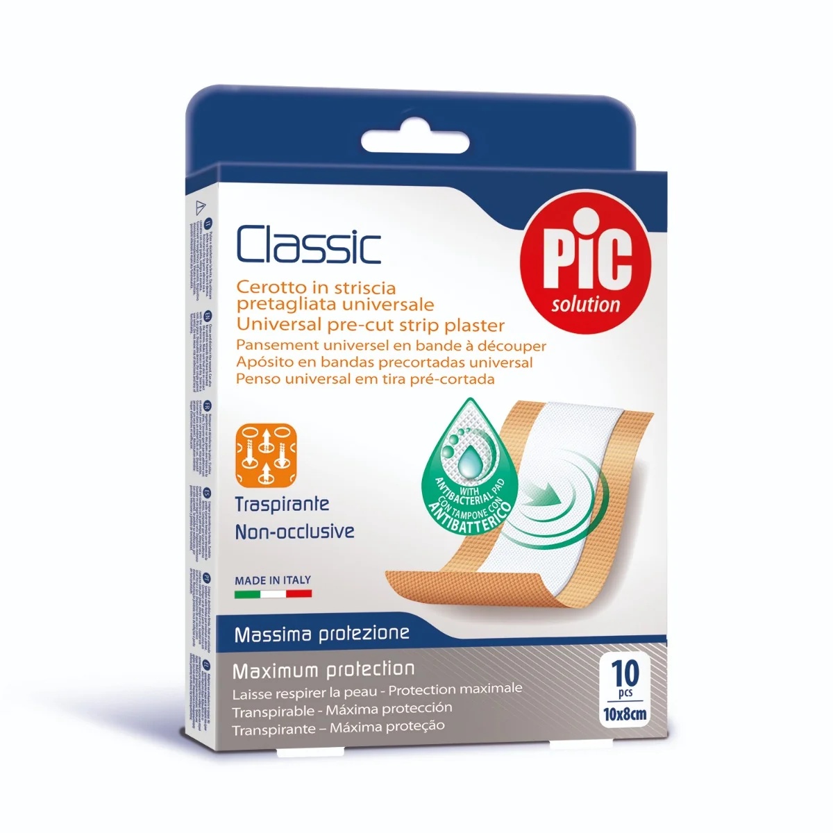 PIC Pic Classic Feine Pflaster 10x8 cm 10 Stück