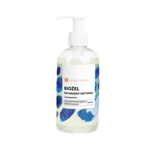 Opcja Natura biożel do higieny intymnej z biofermentem 250 ml